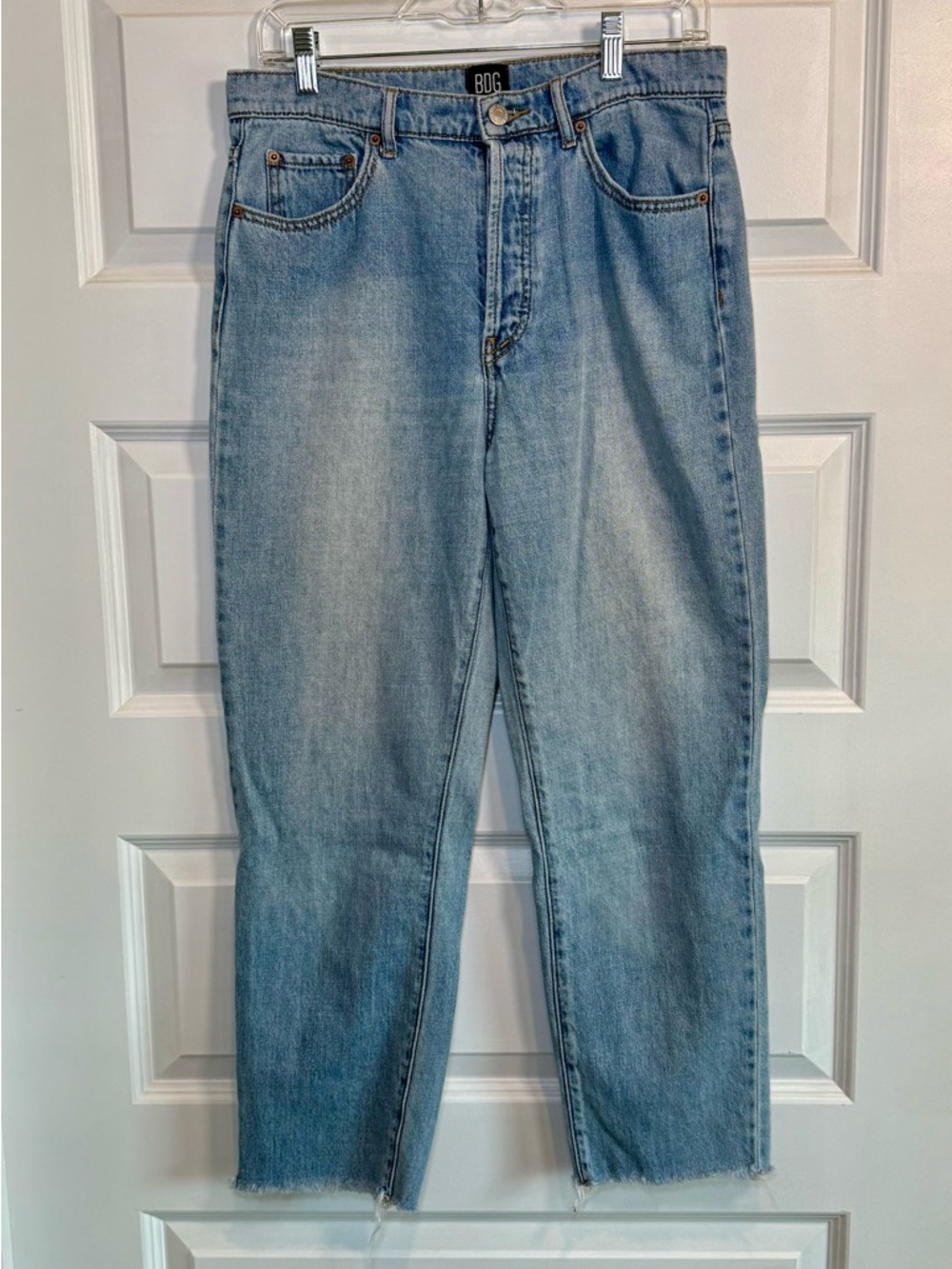 BDG Light Blue Slim Straight-Leg Women's Jeans